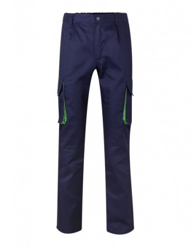 PANTALÓN LABORAL BICOLOR