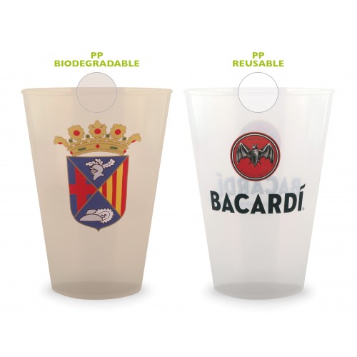 Vaso Biodegradable Polipropileno