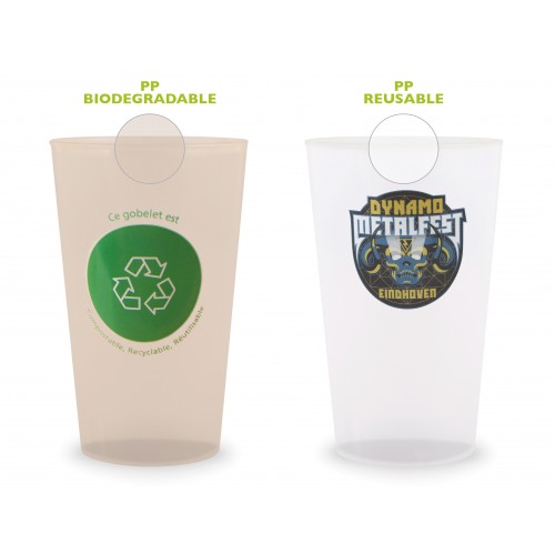 Vaso Biodegradable Polipropileno