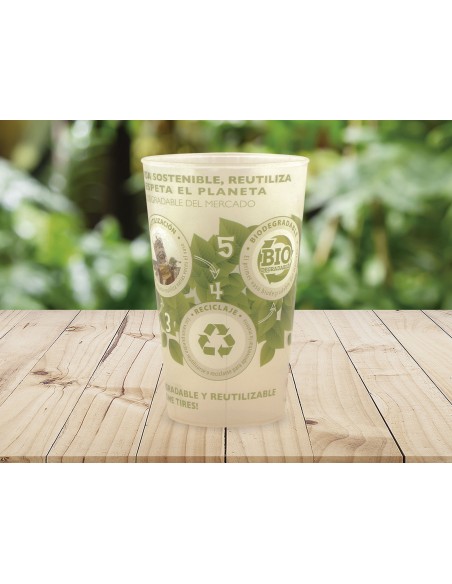 Vaso Biodegradable Polipropileno