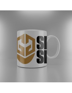 Taza Gmask Cerámica Blanca 2