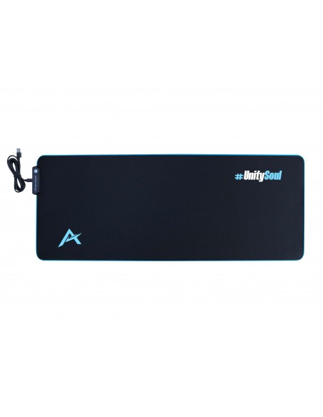Alfombrilla de ratón Gaming Led RGB XL Atom Unity