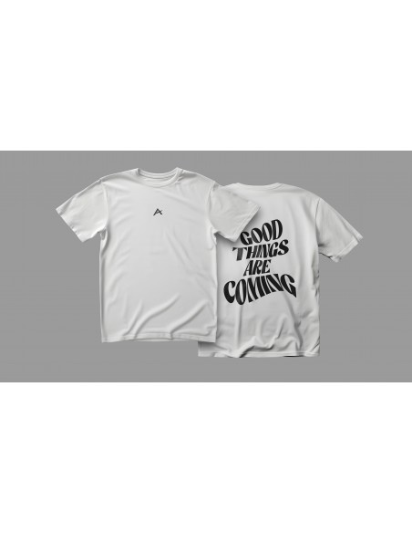 Camiseta Oversize Atom Unity GOOD THINGS ARE COMING