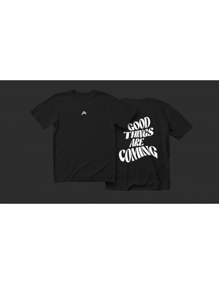 Camiseta Oversize Atom Unity GOOD THINGS ARE COMING