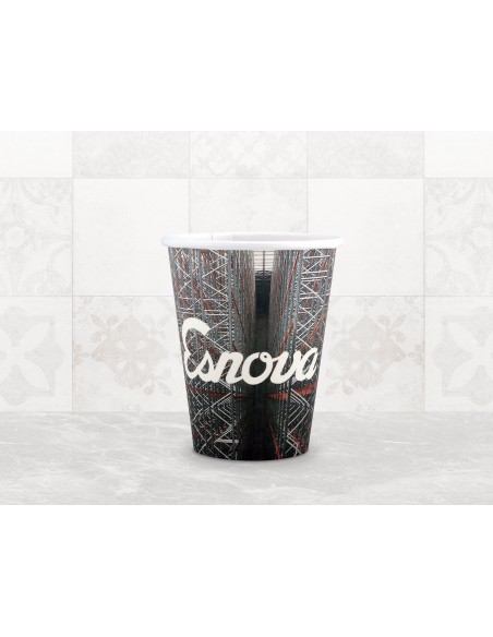 Vaso cartón 8oz - 220ml- 1 capa