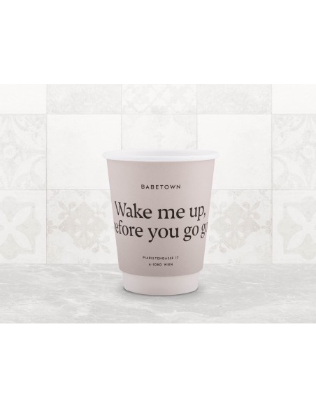 Vaso cartón 8oz - 220ml (Doble capa)