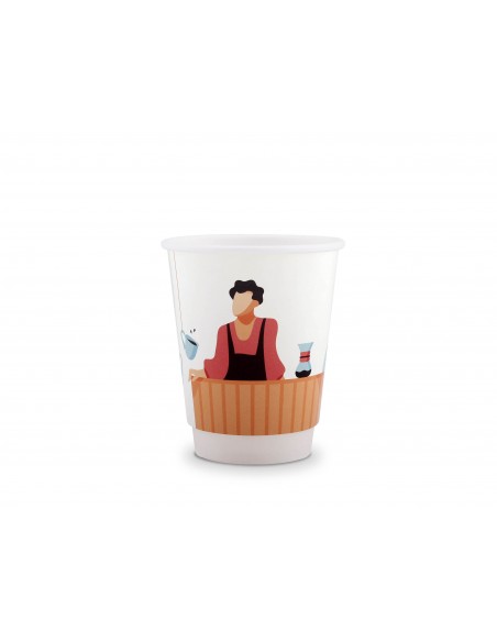 Vaso cartón 8oz - 220ml (Doble capa)