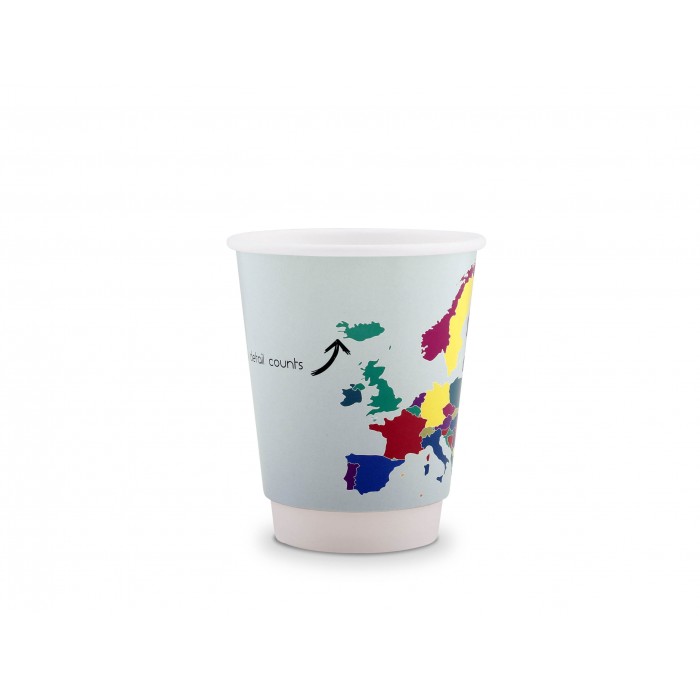 Vaso cartón 8oz - 220ml (Doble capa)