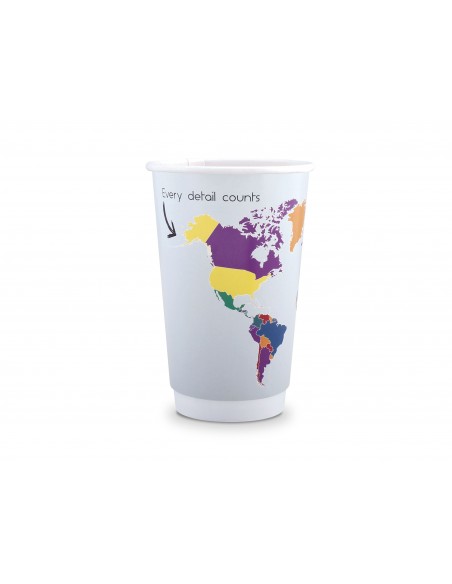 Vaso cartón 16oz - 450ml (Doble capa)
