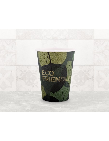 Vaso biodegradable cartón