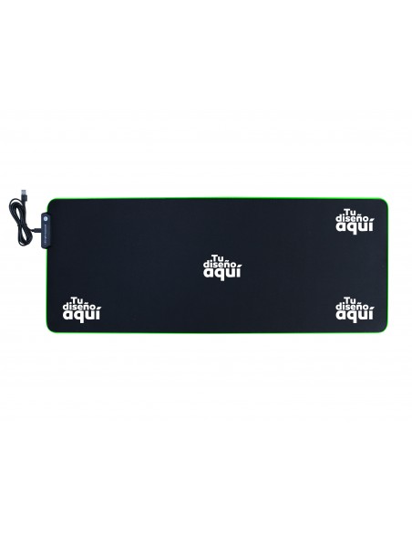 Alfombrilla de ratón Gaming Led RGB XL Personalizada