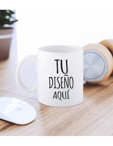 Taza Personalizada Cerámica Blanca