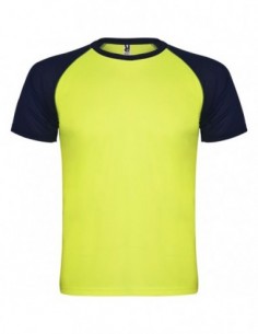Camiseta técnica INDIANAPOLIS amarillo fluor