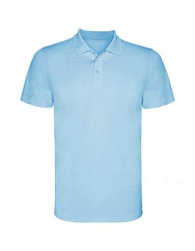 Polo ténico MONZHA azul cielo