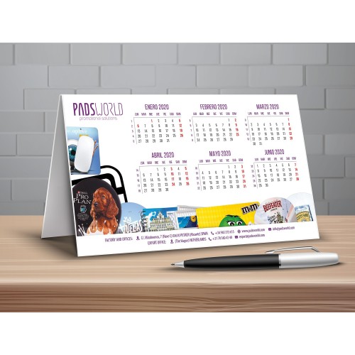 Calendario Cabaña PVC