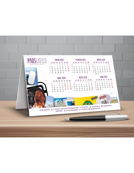 Calendario Cabaña PVC