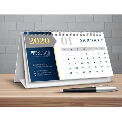 Calendario Papel Lamina Wire-O 2