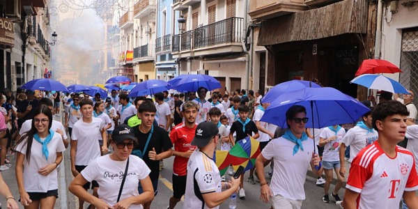 Intermouse, presente en la traca de las fiestas patronales de Elda 2025